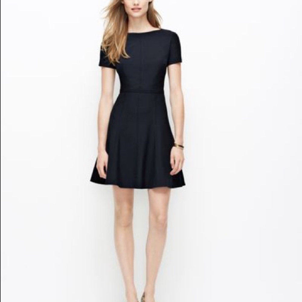 Ann Taylor • All-Season Stretch Seamed Skirt Dress